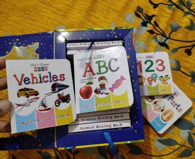 My Learning Library - Complete 12 Board Books Set